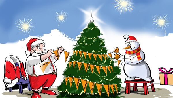 Sputnik les desea un muy feliz Año Nuevo - Sputnik Mundo