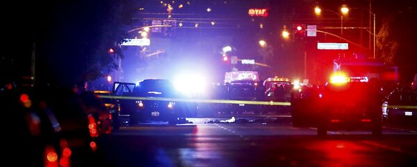 Lugar del tiroteo en EEUU (Archivo) Lugar del tiroteo en EEUU (Archivo) - Sputnik Mundo