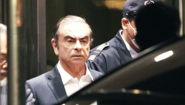 Carlos Ghosn, exjefe del consorcio automovilístico Nissan - Sputnik Mundo