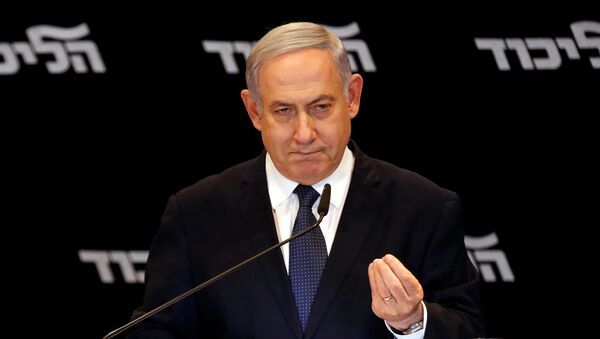 El primer ministro israelí en funciones, Benjamín Netanyahu El primer ministro israelí en funciones, Benjamín Netanyahu - Sputnik Mundo