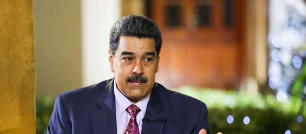 Entrevista al presidente de Venezuela, Nicolás Maduro, en Miraflores  - Sputnik Mundo
