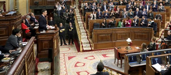 El debate de investidura de Pedro Sánchez - Sputnik Mundo
