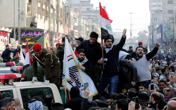 El funeral del general iraní Qasem Soleimani - Sputnik Mundo