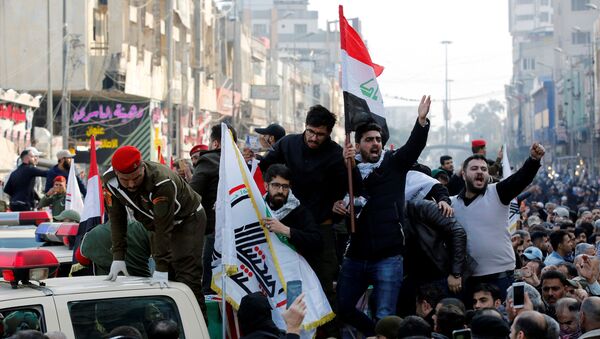 El funeral del general iraní Qasem Soleimani - Sputnik Mundo