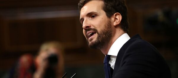 Pablo Casado, el líder del conservador Partido Popular - Sputnik Mundo