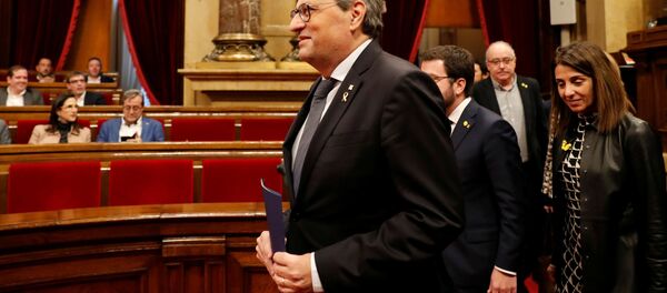 Quim Torra, presidente de Cataluña - Sputnik Mundo