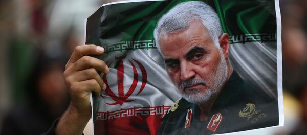 Una imagen del general iraní asesinado Qasem Soleimani - Sputnik Mundo