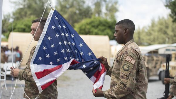 Soldados de EEUU en una base militar en Kenia (archivo) - Sputnik Mundo