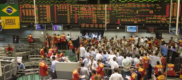 La bolsa de valores de Sao Paulo (Bovespa) - Sputnik Mundo