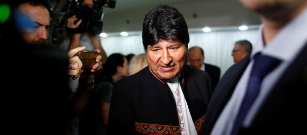 Evo Morales, el expresidente de Bolivia - Sputnik Mundo