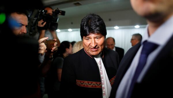 Evo Morales, el expresidente de Bolivia - Sputnik Mundo