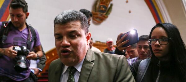 Luis Parra, presidente de la Asamblea Nacional de Venezuela Luis Parra, presidente de la Asamblea Nacional de Venezuela - Sputnik Mundo