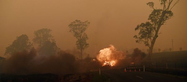 Los incendios forestales en Australia (archivo) - Sputnik Mundo