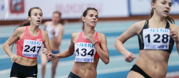 Las competiciones del atletismo entre mujeres (imagen referencial) - Sputnik Mundo