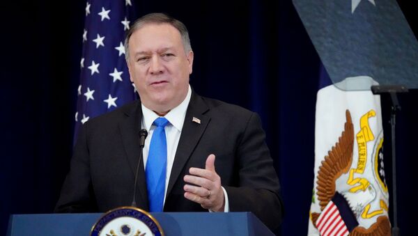 Mike Pompeo, el secretario de Estado de EEUU - Sputnik Mundo