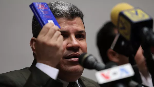 Luis Parra, presidente de la Asamblea Nacional de Venezuela
