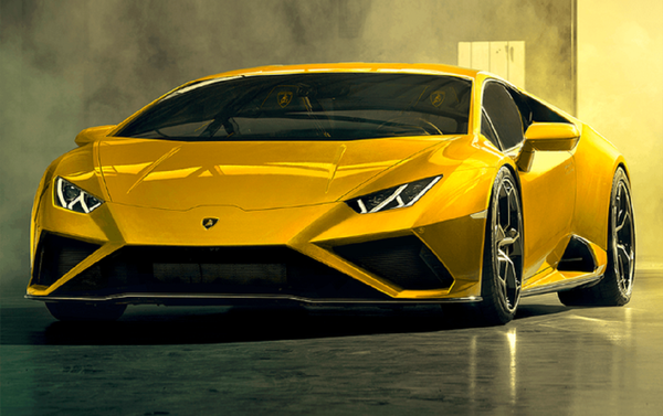 El modelo Huracán EVO RWD de Lamborghini El modelo Huracán EVO RWD de Lamborghini - Sputnik Mundo