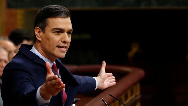 Pedro Sánchez, presidente del Gobierno español con plenos poderes - Sputnik Mundo