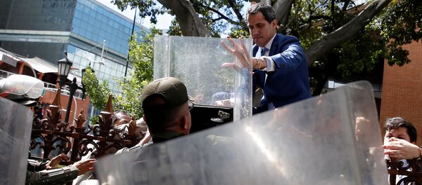 Juan Guaidó, el político opositor venezolano Juan Guaidó, el político opositor venezolano - Sputnik Mundo