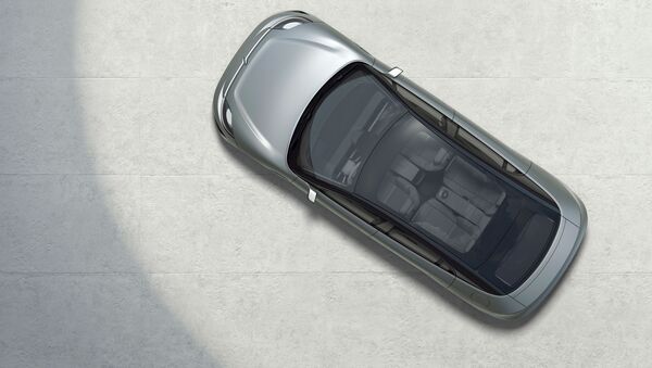 Vista superior del prototipo de automóvil eléctrico Vision-S - Sputnik Mundo