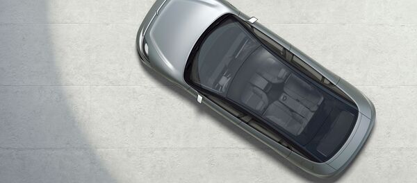 Vista superior del prototipo de automóvil eléctrico Vision-S - Sputnik Mundo