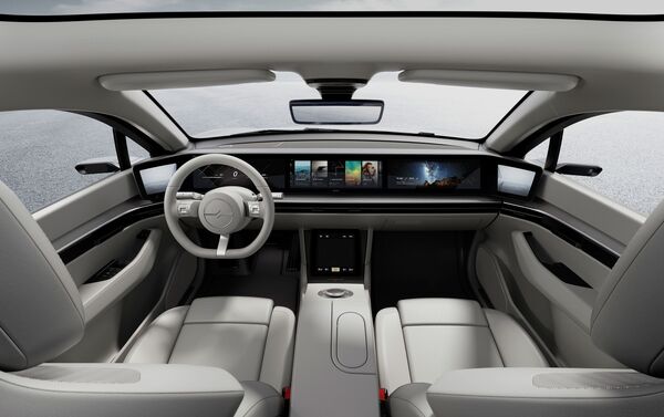 El salón del Vision-S de Sony - Sputnik Mundo