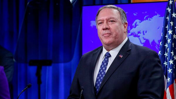 Mike Pompeo, el secretario de Estado de EEUU - Sputnik Mundo