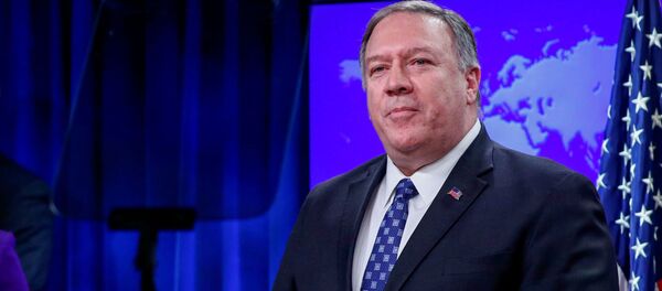 Mike Pompeo, el secretario de Estado de EEUU - Sputnik Mundo