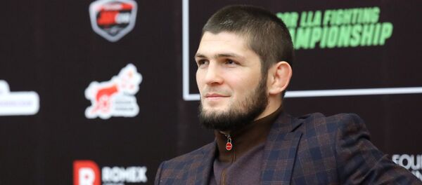 Khabib Nurmagomedov, campeón de peso ligero de la UFC - Sputnik Mundo