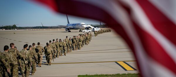 Tropas de EEUU - Sputnik Mundo