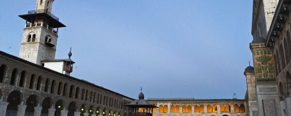 La mezquita de los Omeyas, en Damasco (Siria) - Sputnik Mundo
