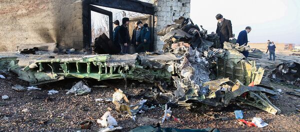 Lugar del siniestro del avión ucraniano cerca del aeropuerto de Teherán - Sputnik Mundo
