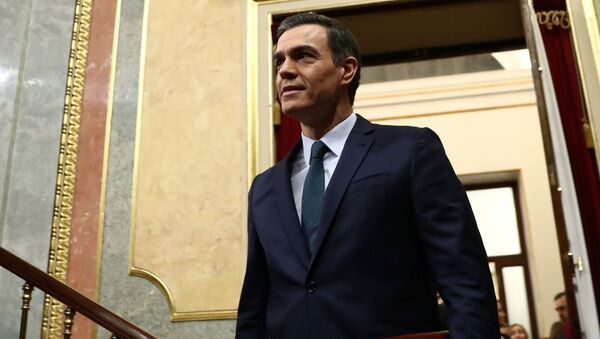 Pedro Sánchez, el presidente del Gobierno español - Sputnik Mundo