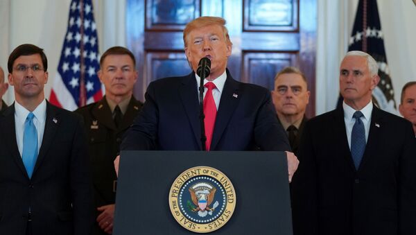 Donald Trump, el presidente de EEUU - Sputnik Mundo