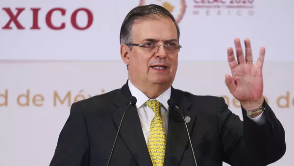 Marcelo Ebrtard, canciller de México - Sputnik Mundo