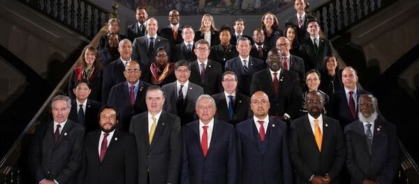 López Obrador recibe a cancilleres al asumir México presidencia de Celac - Sputnik Mundo