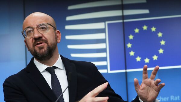 El presidente del Consejo Europeo, Charles Michel El presidente del Consejo Europeo, Charles Michel - Sputnik Mundo