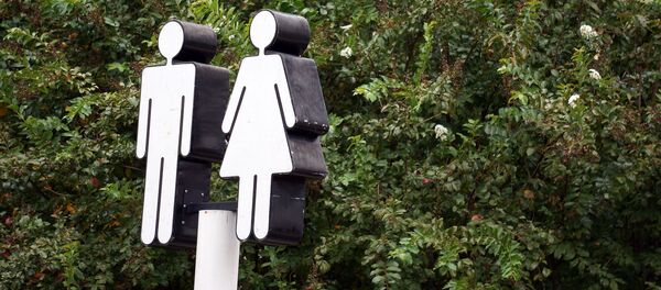 Figuras de un hombre y una mujer - Sputnik Mundo