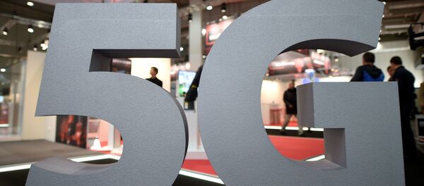 El logo de la red 5G El logo de la red 5G - Sputnik Mundo