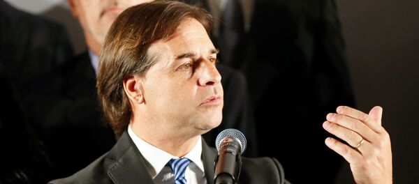 El presidente electo de Uruguay Luis Lacalle Pou El presidente electo de Uruguay Luis Lacalle Pou - Sputnik Mundo