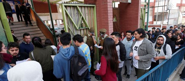 Prueba de selección universitaria en Chile - Sputnik Mundo