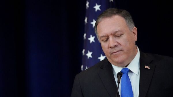 Mike Pompeo, secretario de Estado de EEUU - Sputnik Mundo