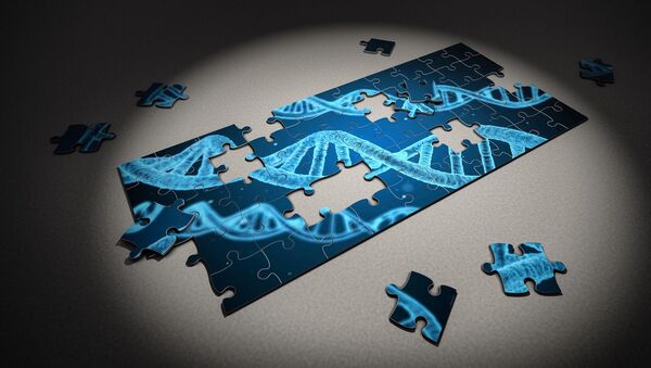 Un código genético (imagen referencial) - Sputnik Mundo