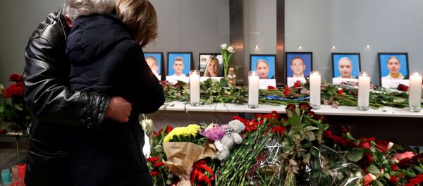 Homenaje a las víctimas del avión ucraniano siniestrado en Irán Homenaje a las víctimas del avión ucraniano siniestrado en Irán - Sputnik Mundo