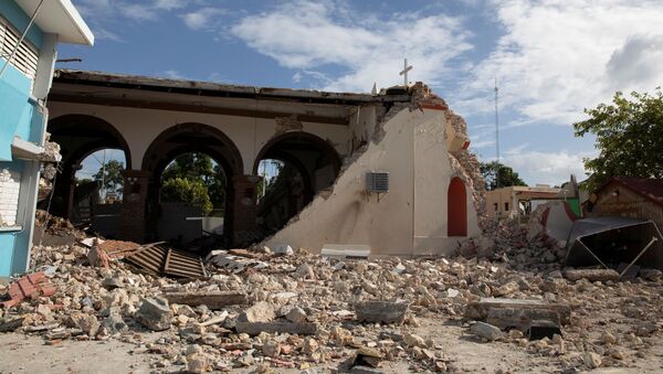 Las consecuencias del terremoto en Guayanilla, Puerto Rico - Sputnik Mundo