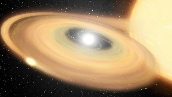 Una ilustración de una explosión estrellar - Sputnik Mundo