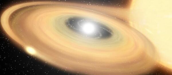 Una ilustración de una explosión estrellar - Sputnik Mundo