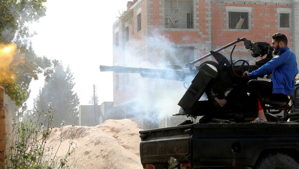 Combates en Libia (archivo) - Sputnik Mundo