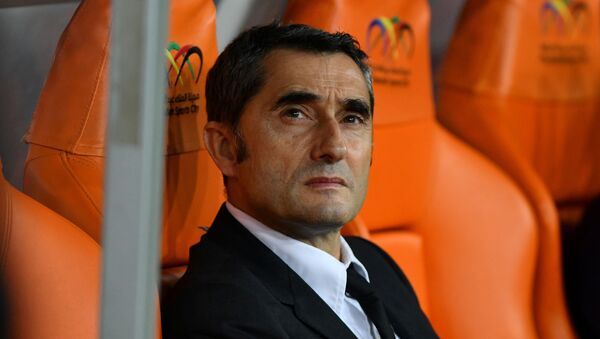 Ernesto Valverde, el técnico del Barcelona  - Sputnik Mundo