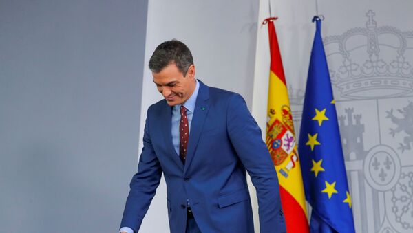 Pedro Sánchez, el presidente del Gobierno de España - Sputnik Mundo